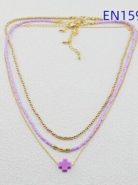 Enewton Colorful Cross Necklace